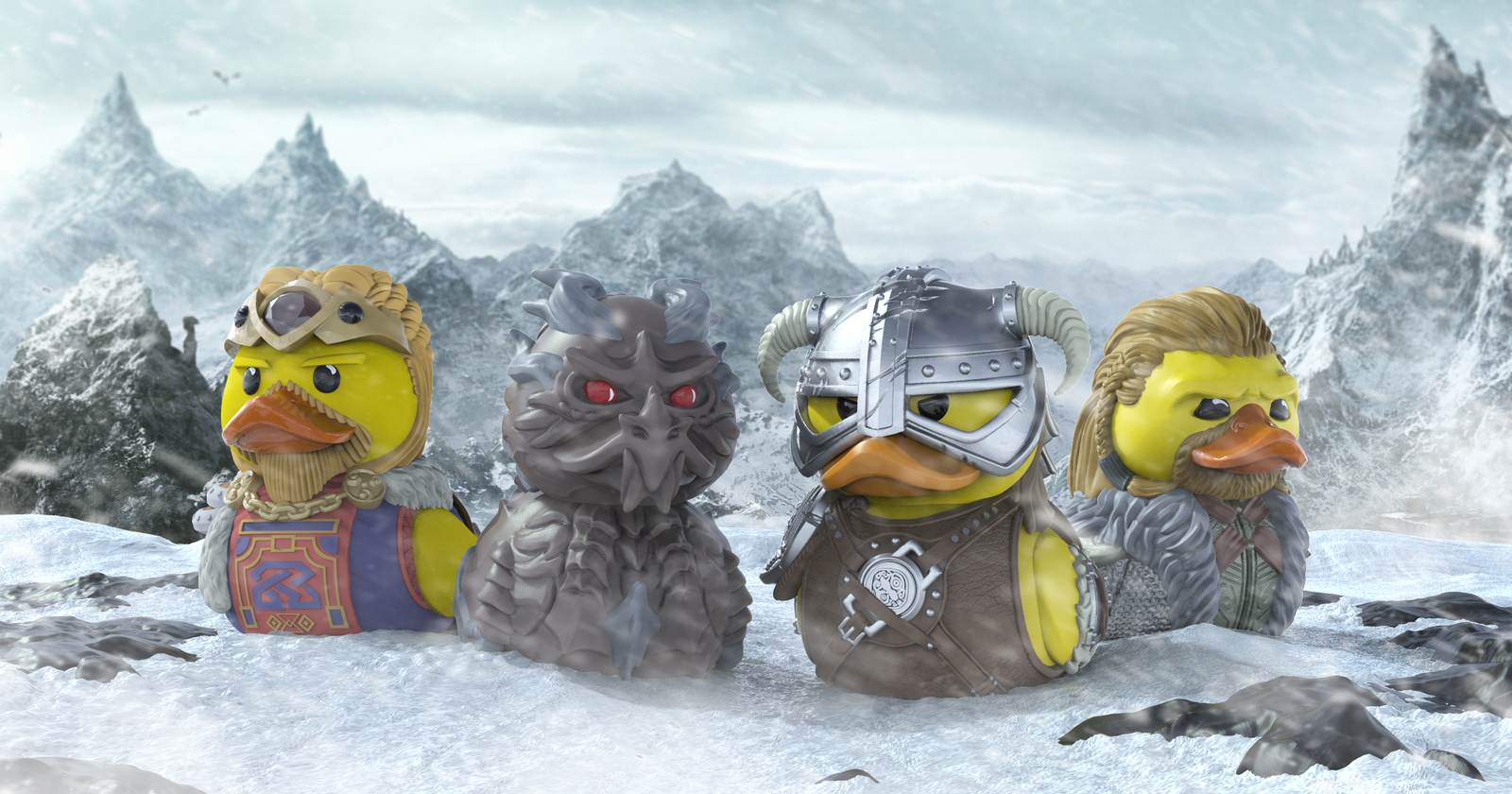 Tubbz: Skyrim - 3" Cosplay Duck (Ulfric Stormcloak) image