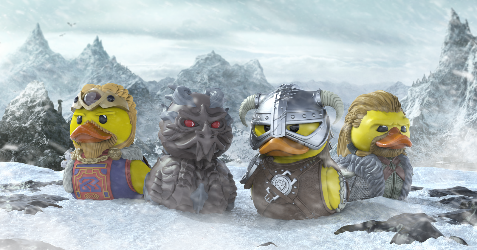 Tubbz: Skyrim - 3" Cosplay Duck (Ulfric Stormcloak)