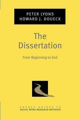 The Dissertation by Peter Lyons image