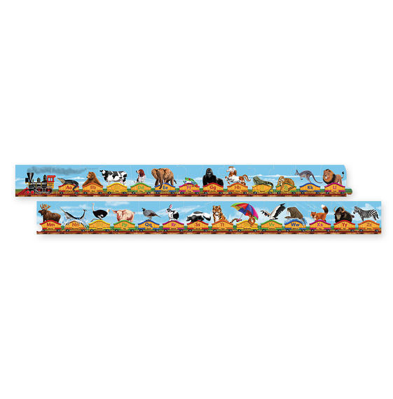 Melissa & Doug: ABC Alphabet Train Floor Puzzle 3 metre image