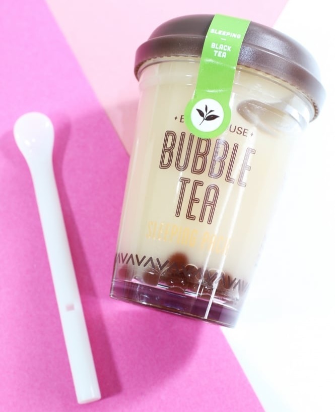 Etude House - Bubble Tea Sleeping Pack Black Tea (100G) image