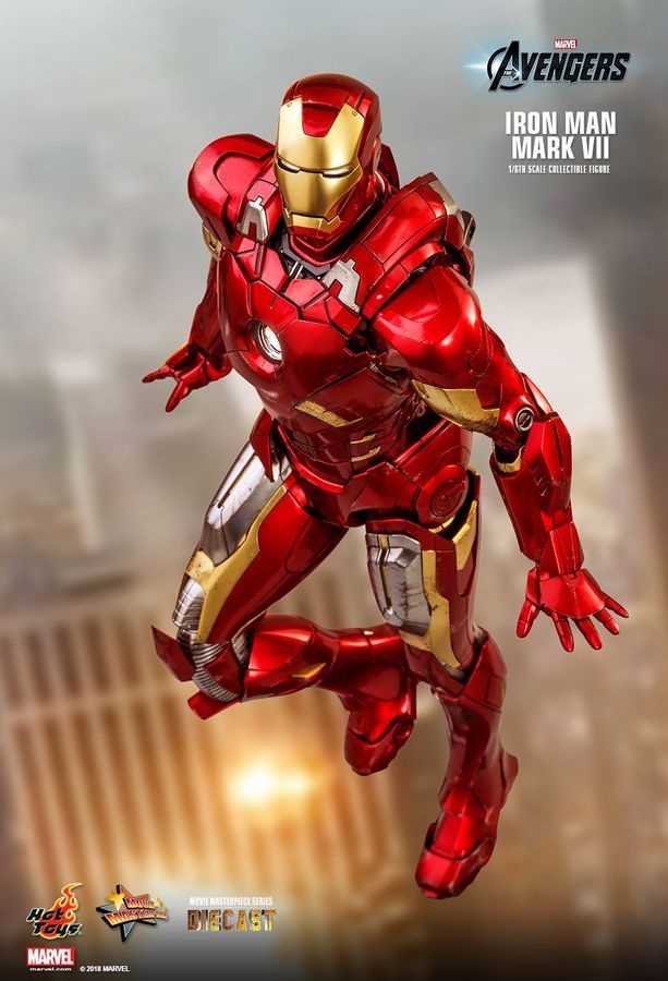 Marvel: Iron Man (Mark VI) - 1:6 Scale Diecast Figure