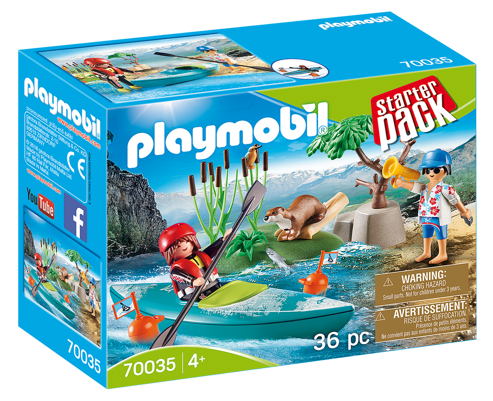 Playmobil: Starter Pack - Kayak Adventure (70035)