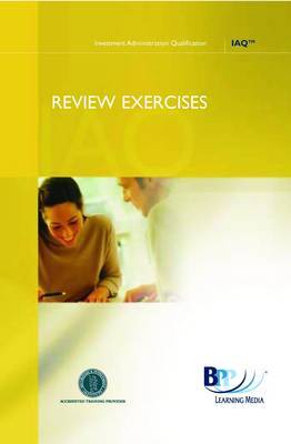 IAQ Core - Introduction to Securities and Investment: Review Exercises by BPP Learning Media image