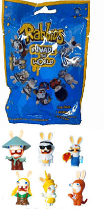 Raving Rabbids Invade the World 3" Mini Figure (Blind Bag) image