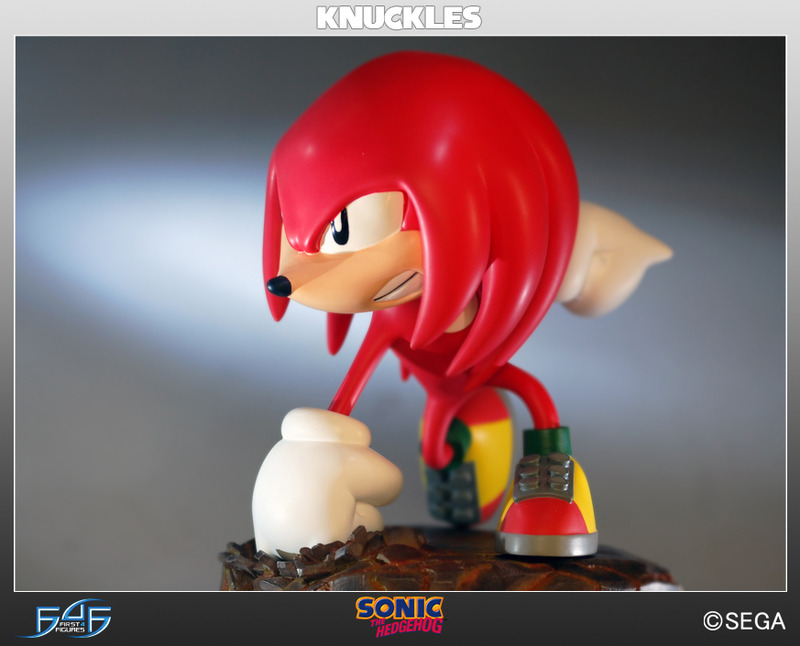 Sonic the Hedgehog 10" Statue - Knuckles the Echidna (Limited Ed. 1500) image