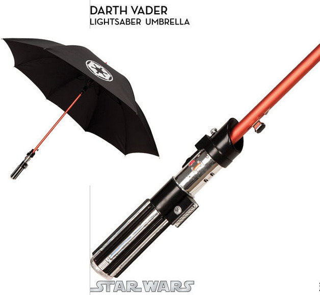 Star Wars Lightsaber Umbrella Darth Vader at Mighty Ape NZ