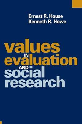 Values in Evaluation and Social Research by Ernest R. House image