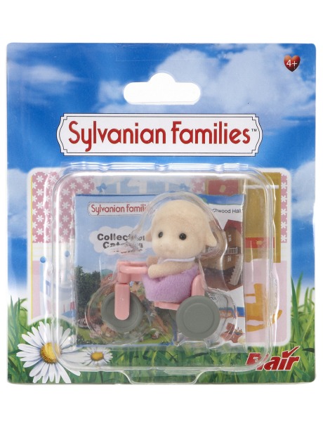 Sylvanian Families: Sheep Baby with Tricycle