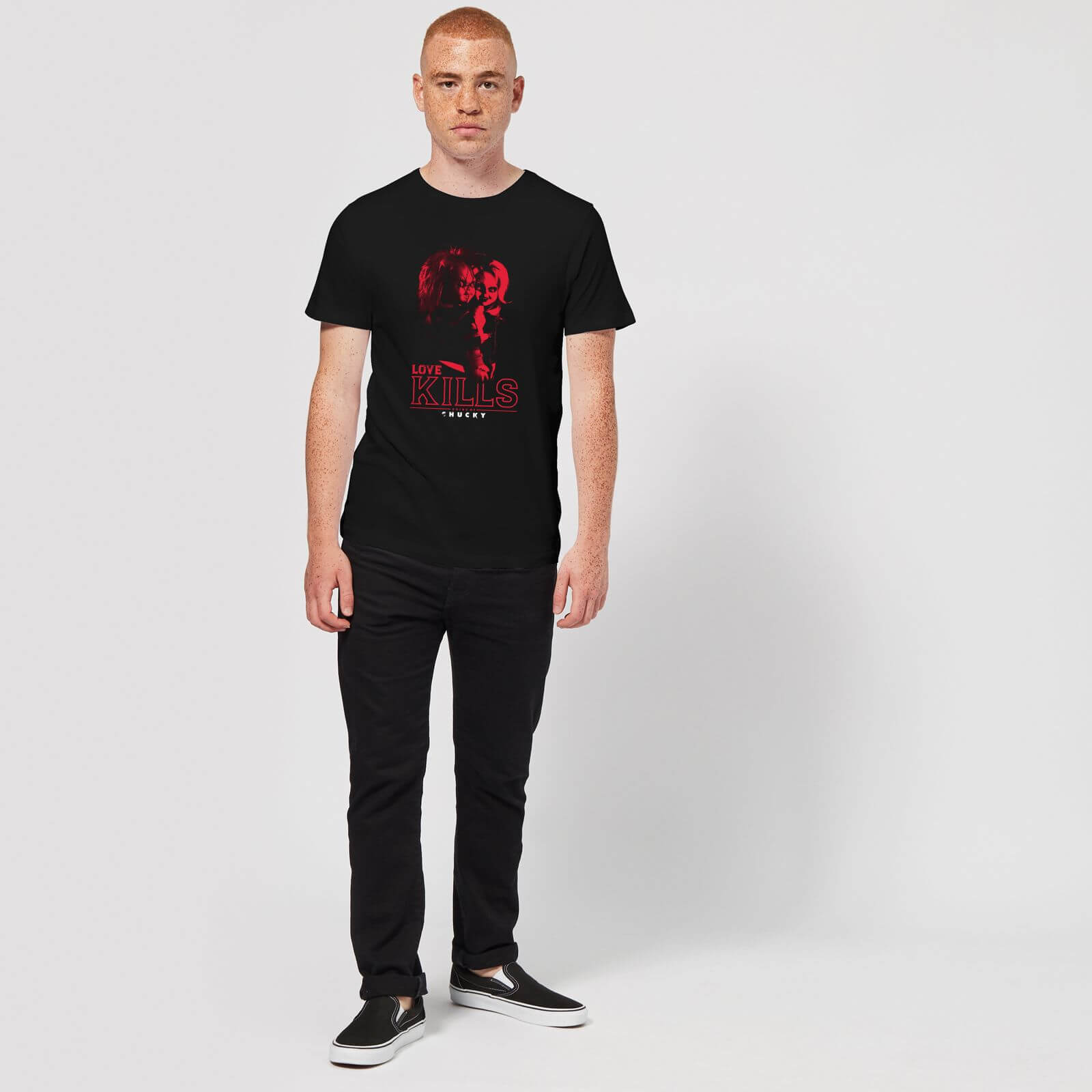 Chucky: Love Kills Men's T-Shirt - Black/XX-Large image