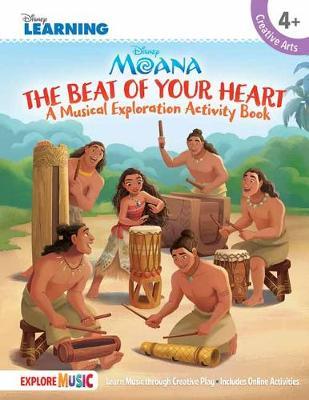 Moana The Beat Of Your Heart (Book/Download) by Disney Learning image