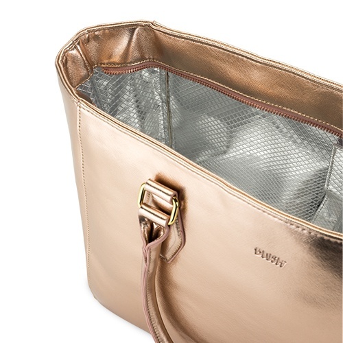 Blush: Insulated Wine Tote - (Rose Gold) image