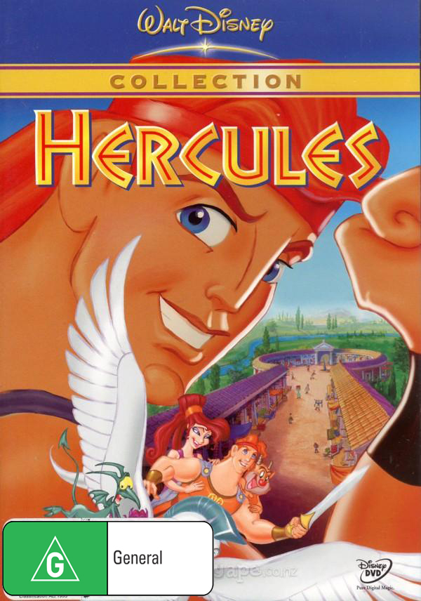 Hercules (1997) on DVD image