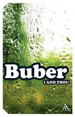 I and Thou by Martin Buber image