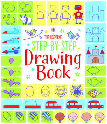 Step-by-step Drawing Book by Fiona Watt image