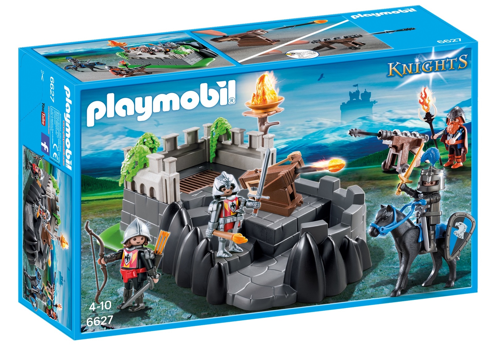 Playmobil: Knights - Dragon Knight's Fort image