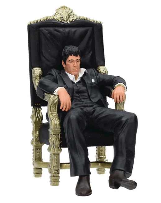 Scarface: Tony Montana (In Chair) - 10" Diorama image