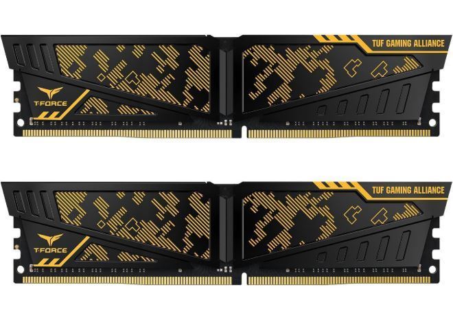 2x8GB Team VULCAN TUF Gaming Alliance 3000MHz DDR4 Gaming RAM