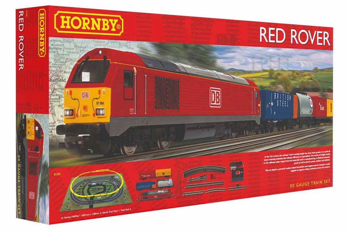 Hornby Red Rover Train Set at Mighty Ape NZ