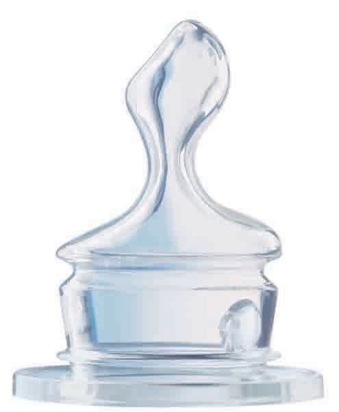NUK: Classic Silicone Teat - Size 2 - Medium Hole (2 Pack) image