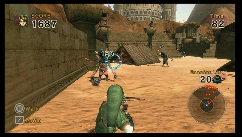 Wii Zapper + Links Crossbow Training image