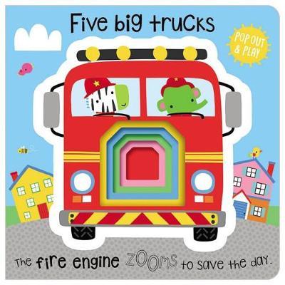 Pop-Out and Play Five Big Trucks by Make Believe Ideas, Ltd. image