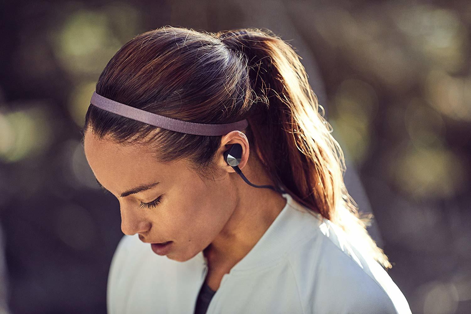 Fitbit Flyer Sports Headphone Earphone - Nightfall Blue image