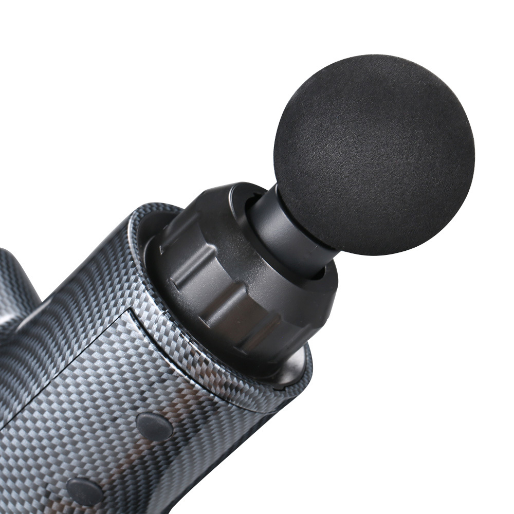 Electric Muscle Massage Gun Carbon Fibre at Mighty Ape NZ