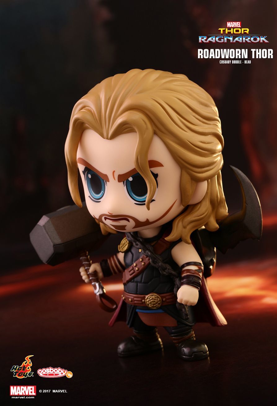 Thor 3: Ragnarok - Roadworn Thor Cosbaby Figure image
