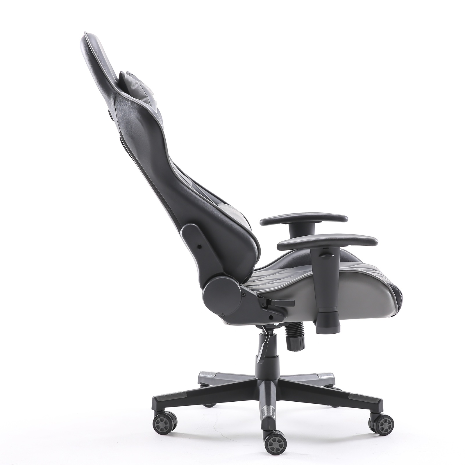 Playmax Elite Gaming Chair - Steel Grey and Black for image