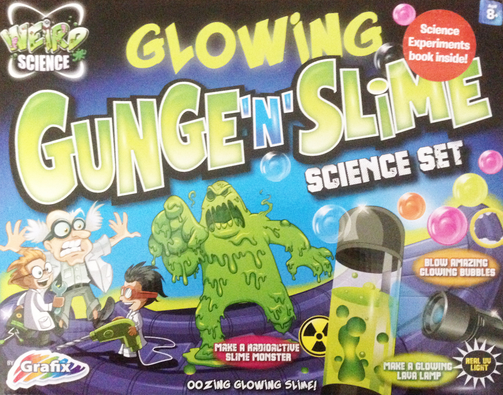 Grafix: Weird Science - Glowing Gunge n Slime Science Set