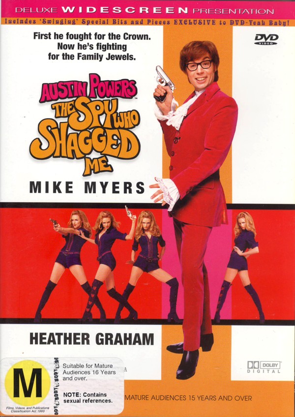 Austin Powers: The Spy Who Shagged Me on DVD image