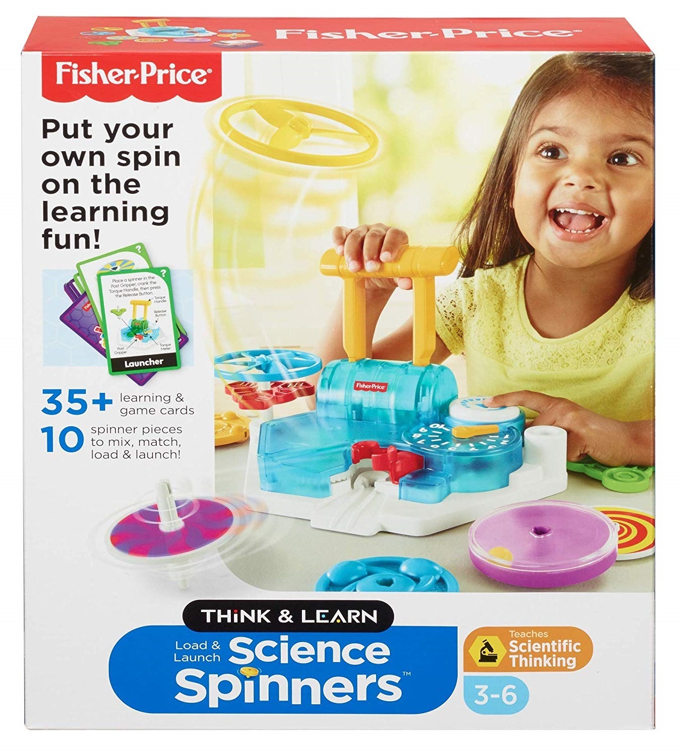 Fisher-Price: Think & Learn - Load & Launch Science Spinners image