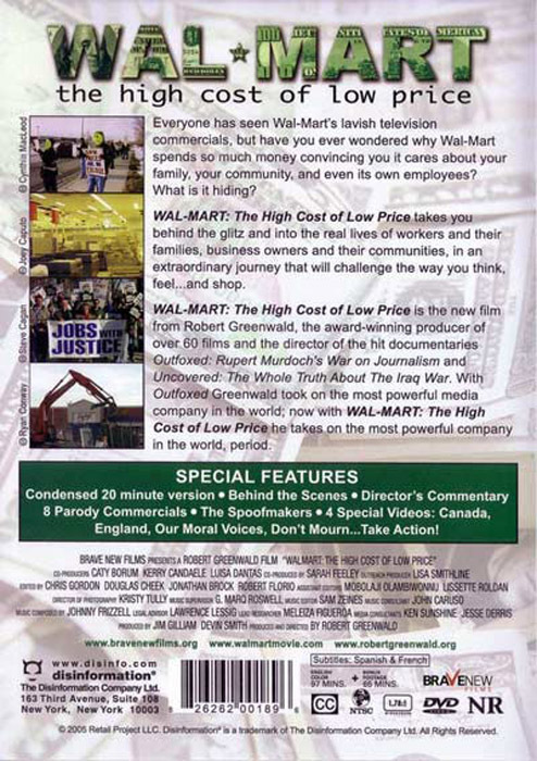 Wal-Mart: The High Cost of Low Price on DVD image