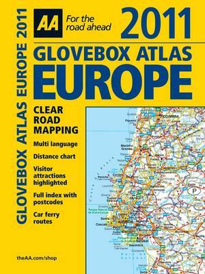 AA Glovebox Atlas Europe by AA Publishing image