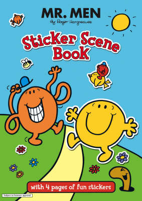 Mr. Men: Sticker Scene Book on Paperback by Roger Hargreaves