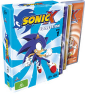 Sonic X - Collection: Vol 1 (3 Disc) on DVD