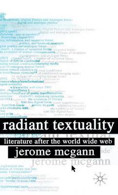 Radiant Textuality by Jerome J McGann image
