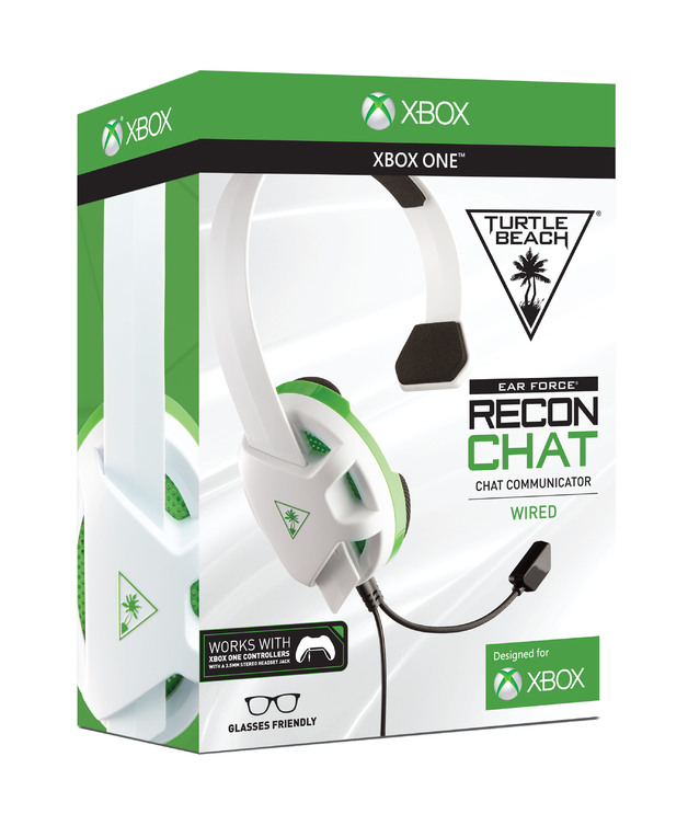 Turtle Beach Recon Chat White Headset 