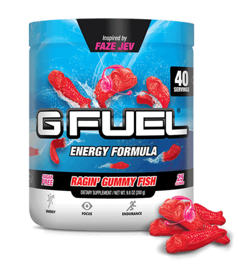 G FUEL Energy Formula - Ragin' Gummy Fish (40 Servings) image