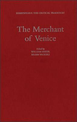 The Merchant of Venice on Hardback by William Baker