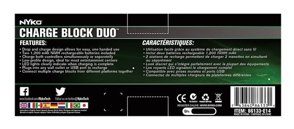 Nyko Xbox One S Charge Block Duo for Xbox One image