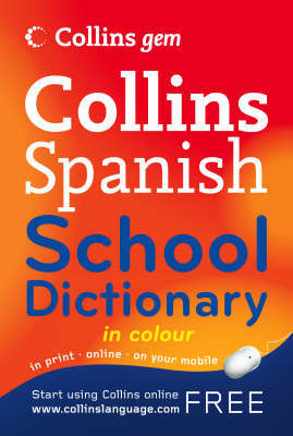 Spanish School Dictionary on Paperback