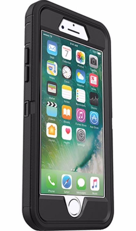 OtterBox Defender Case for iPhone 7/8 - Black