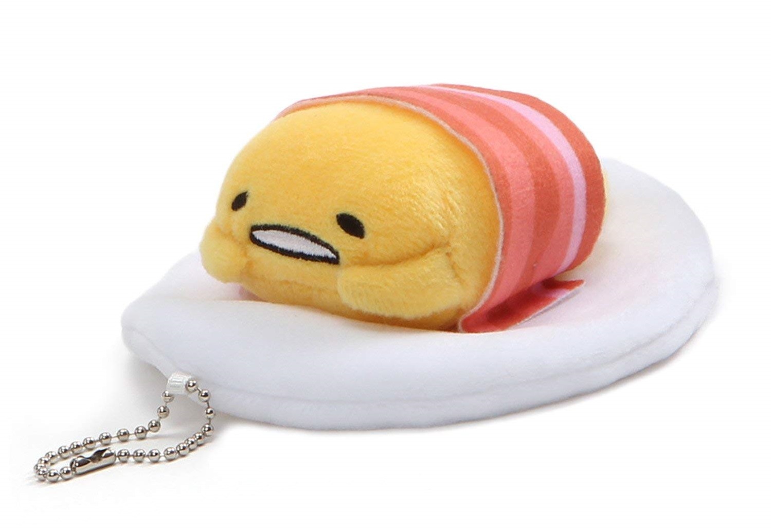 Gudetama: Plush Keychain - Bacon Blanket image