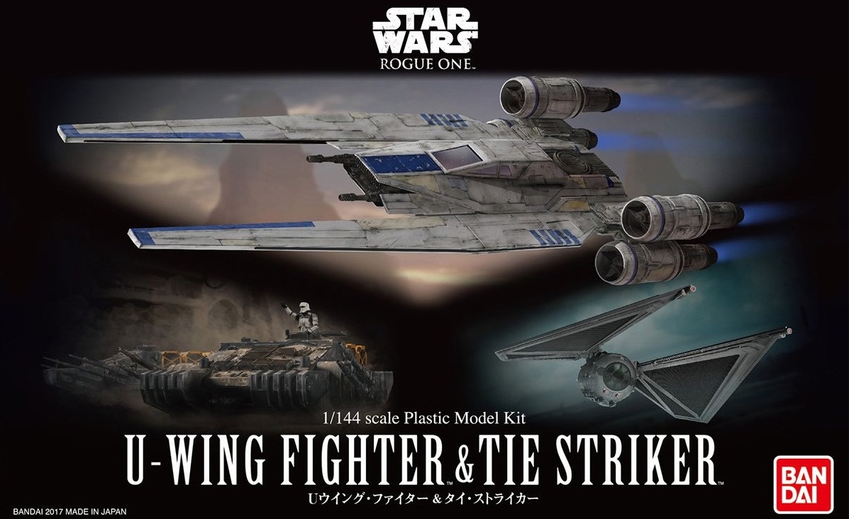 Star Wars: 1/144 U-Wing Fighter & TIE Striker - Model Kit image