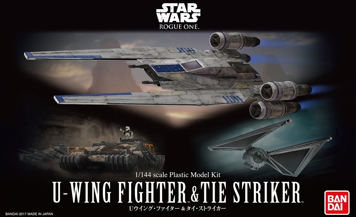 Star Wars: 1/144 U-Wing Fighter & TIE Striker - Model Kit