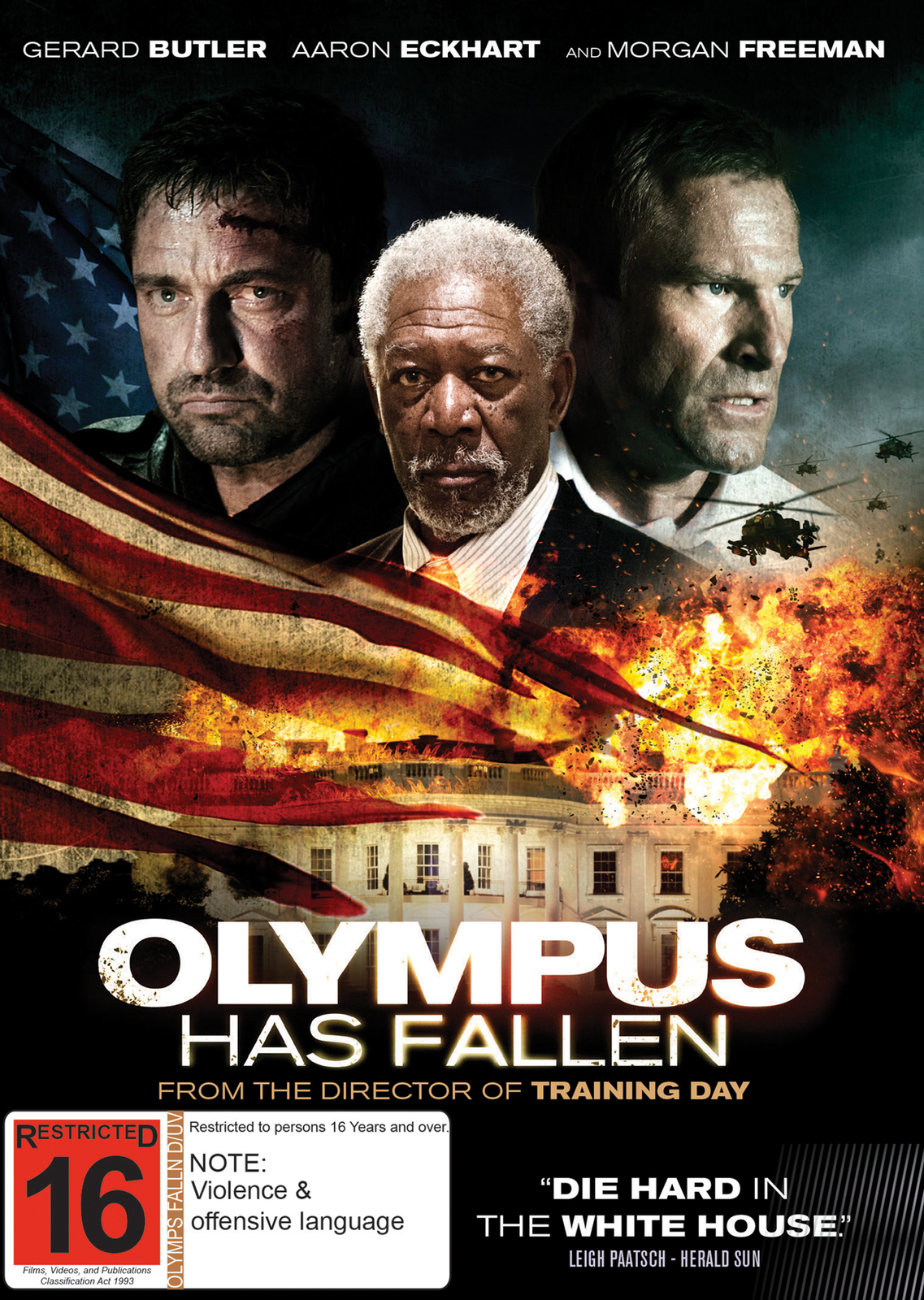 Olympus Has Fallen on DVD image