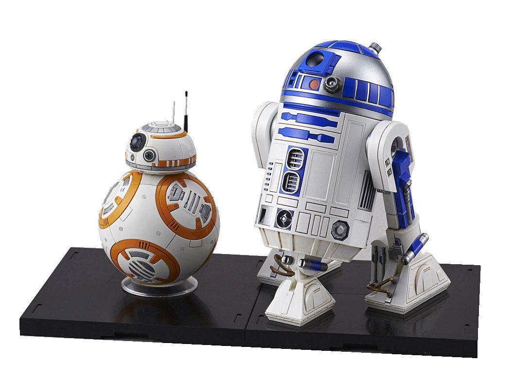 Star Wars 1/12 BB-8 & R2-D2 - Scale Model Kit image