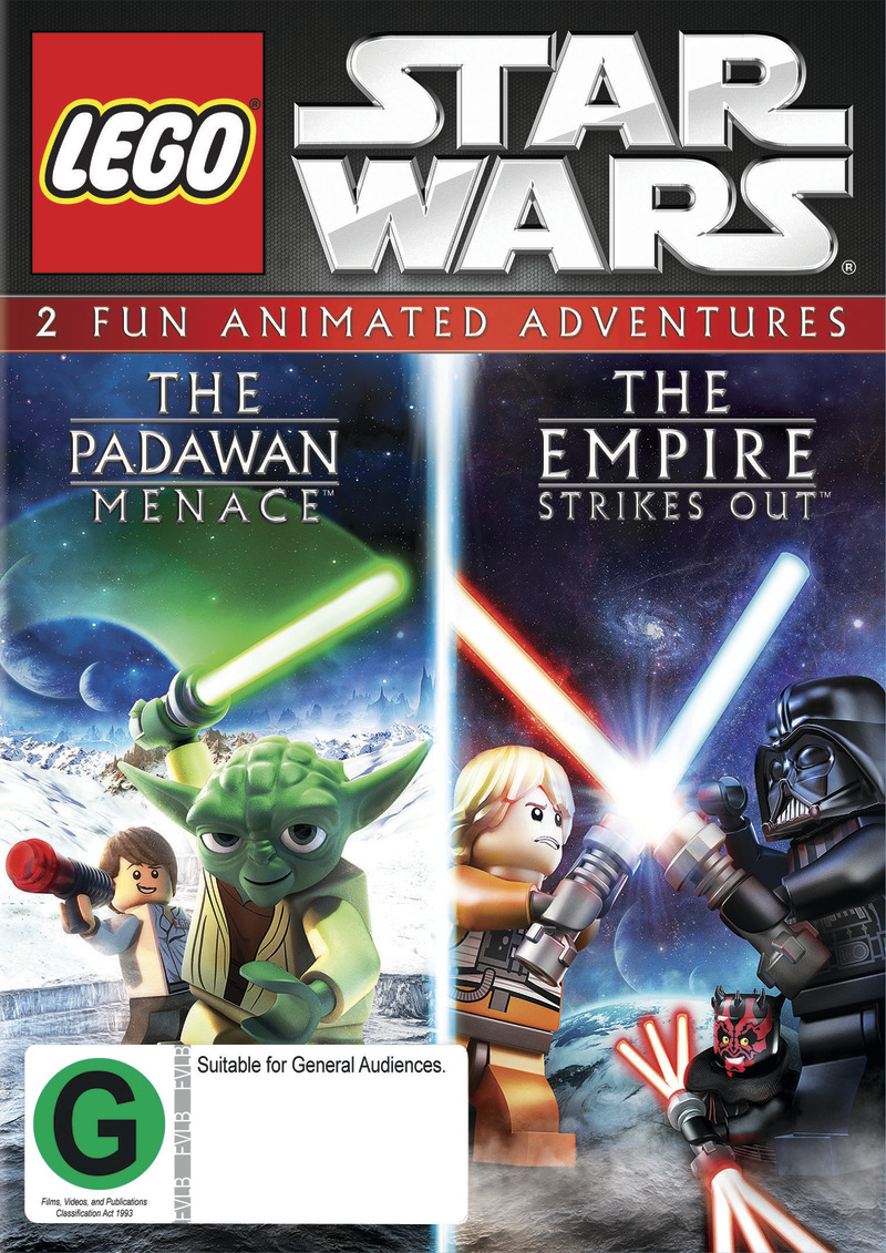 Star Wars Lego Double Pack on DVD